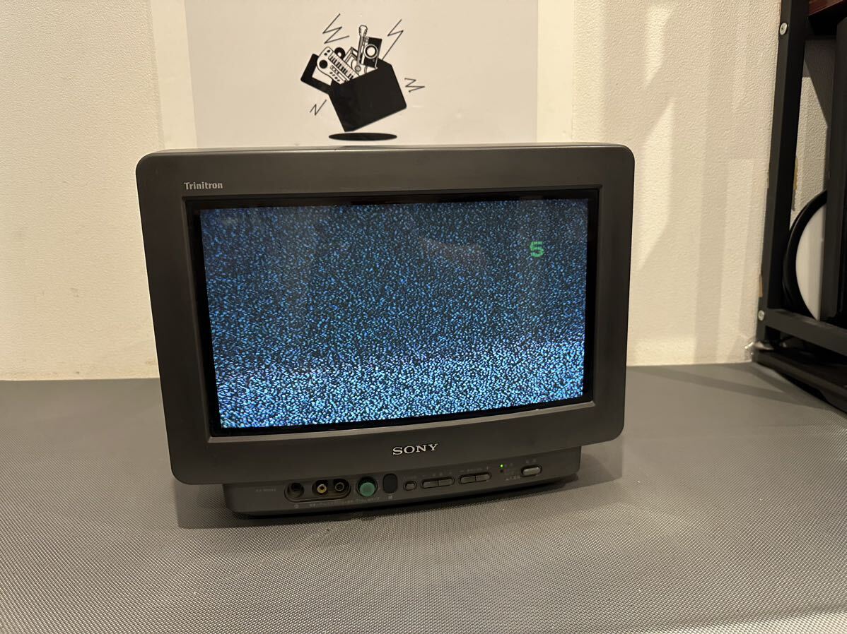 【中古】ブラウン管テレビ SONY ソニー KV-16GW2 Trinitron トリニトロン 16インチ 95製 7-12月期 レトロ 【札TB02】の画像1