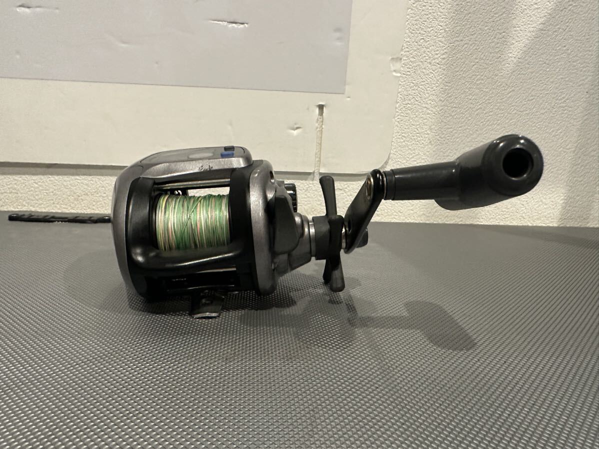 【中古】ベイトリール DAIWA ダイワ TANASENSOR-S 400DX 右巻き ダイワ タナセンサー 釣具 フィッシング 【札TB01】_画像2