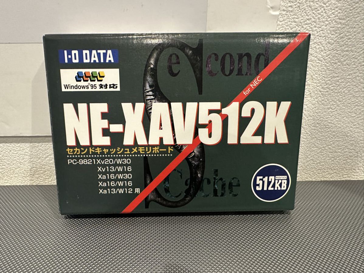 [ б/у ] Second cache память I-O DATA NE-XAV512K 512KB PC-9821X 2nd cache PC сопутствующие товары персональный компьютер [.TB01]