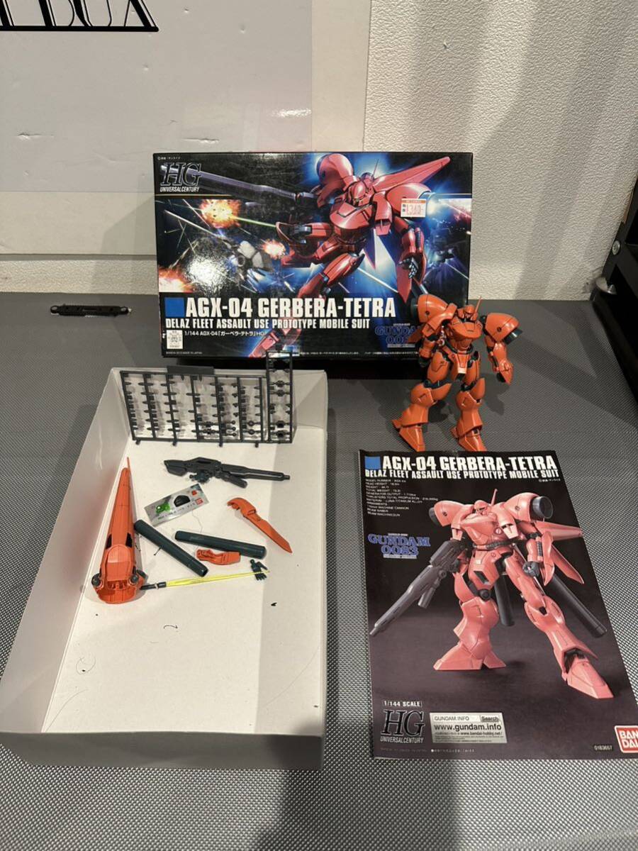 【中古】プラモデル 機動戦士ガンダム ガンプラ まとめて HG ナラティブガンダム F91 クロスボーン アサルトバスター他6体セット【札TB02】_画像4