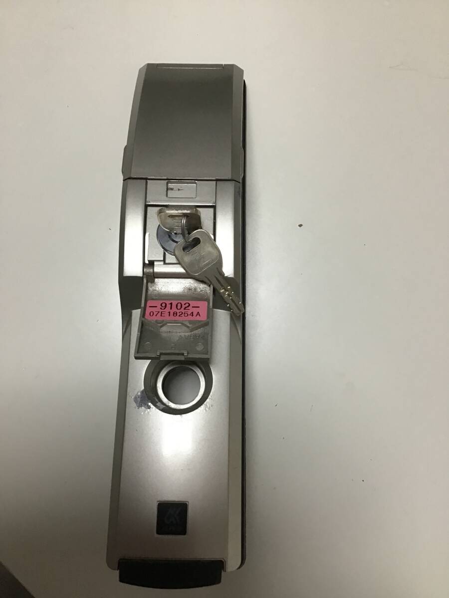 アルファ　デジキー　Edロック　9102 ゴール　36〜40mm LX用　シルバー旧型　中古品　合鍵 2本付き　送料込み