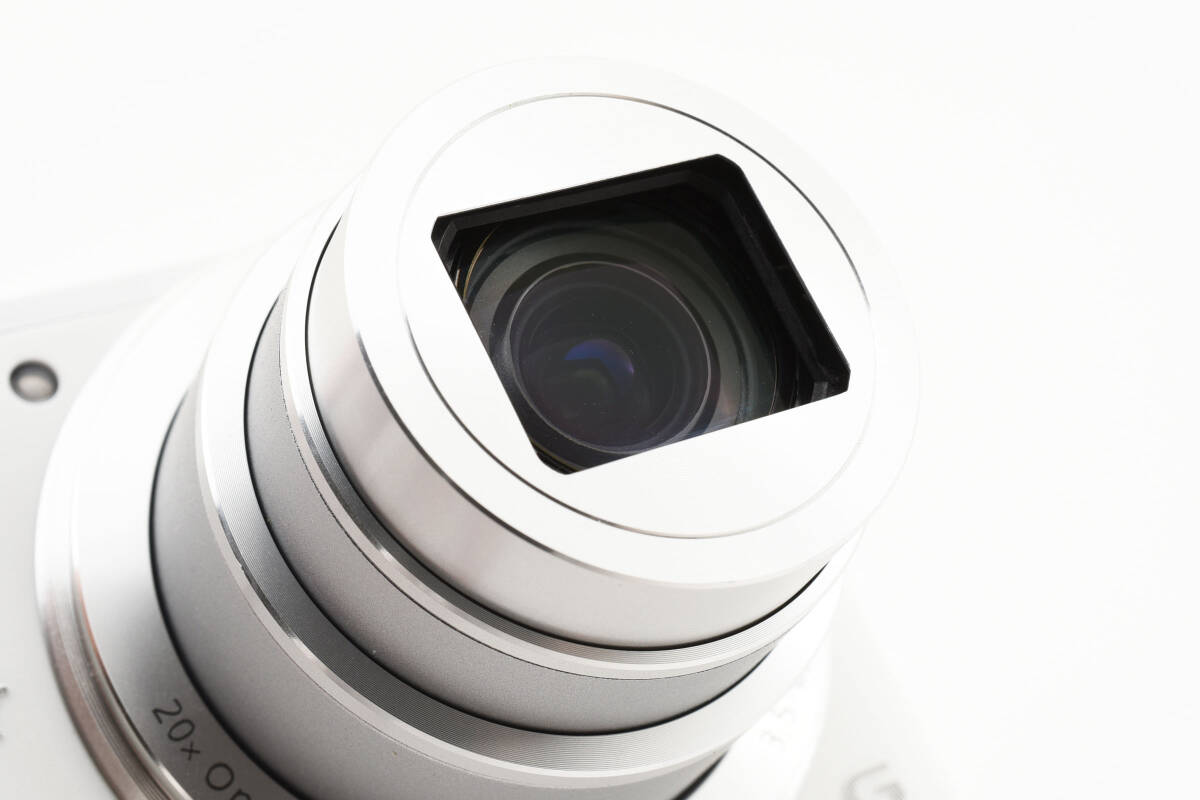 ★極上品★　ソニー SONY Cyber-shot DSC-WX350-W ホワイト デジタルカメラ ケース メモリースティック16GB付 #a342_画像7