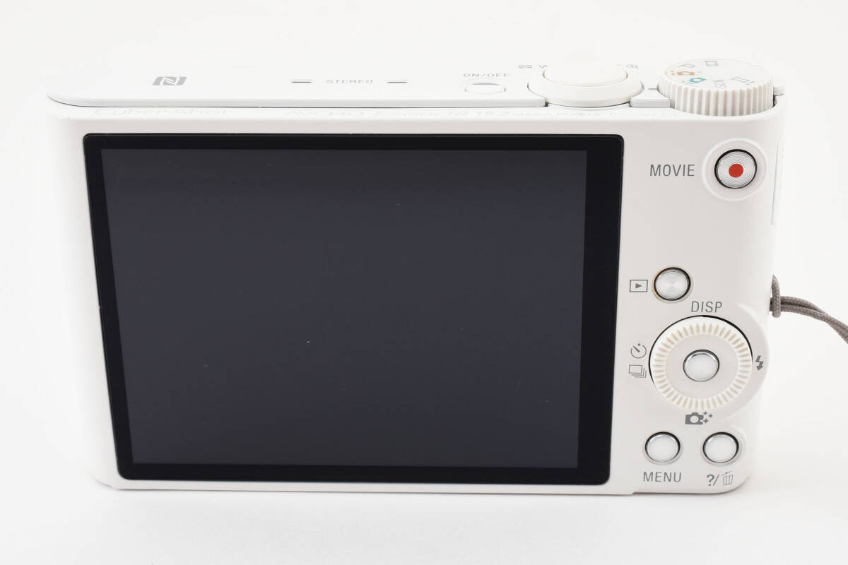 ★極上品★　ソニー SONY Cyber-shot DSC-WX350-W ホワイト デジタルカメラ ケース メモリースティック16GB付 #a342_画像8