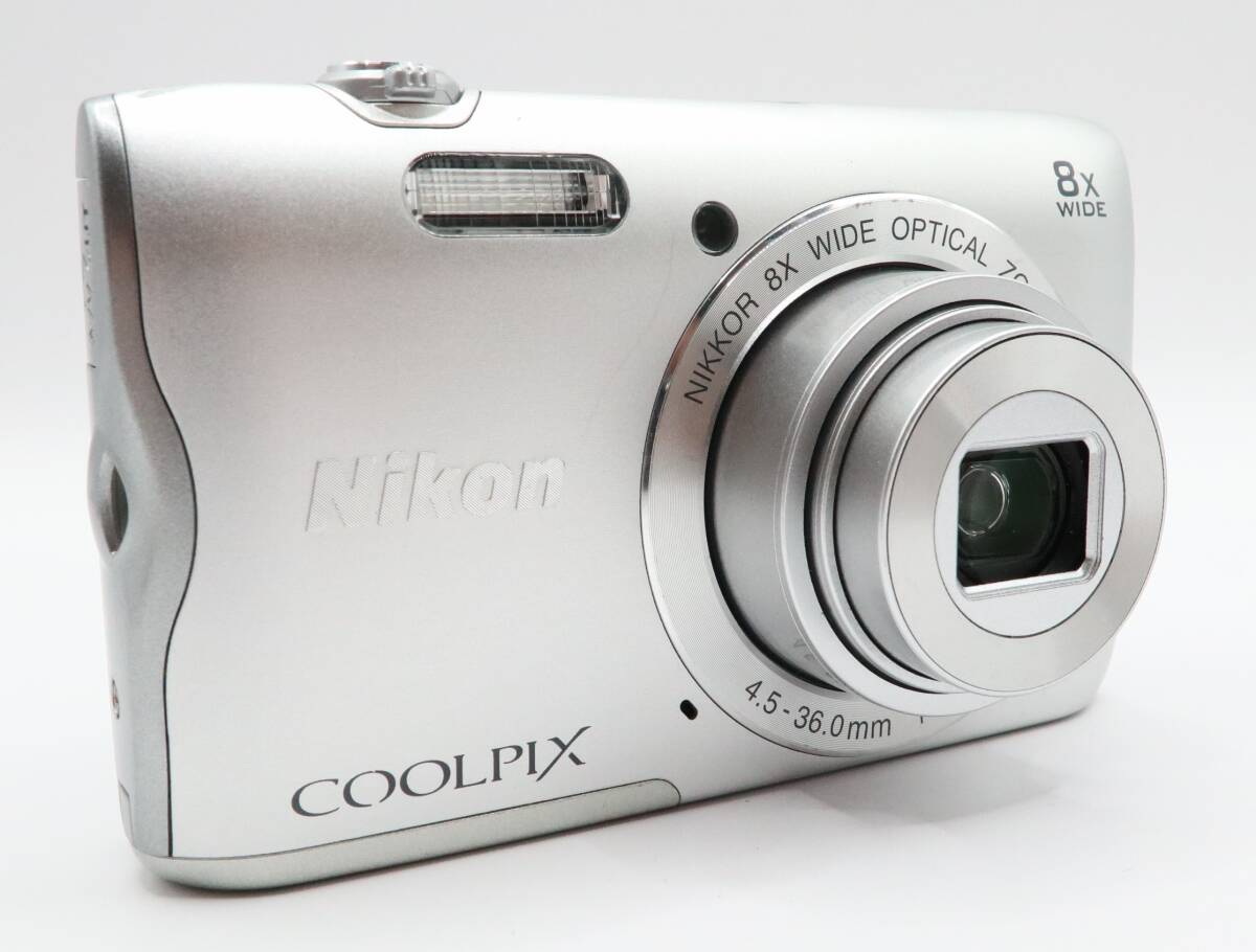 ★良品★ ニコン NIKON COOLPIX A300 シルバー #230