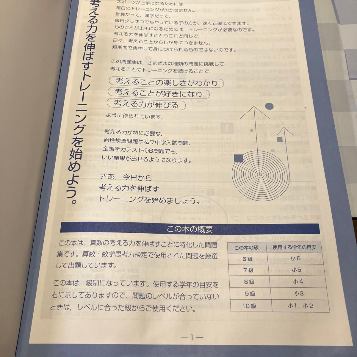 算数ラボ 考える力のトレーニング6級