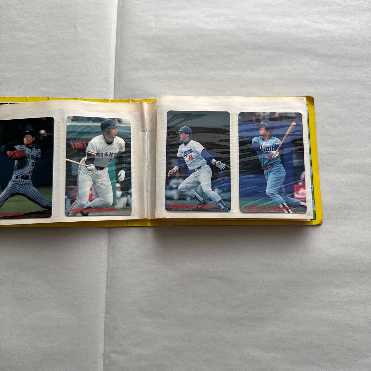 当時物：カルビープロ野球チップス・カードとカードホルダー 1990年代の画像5