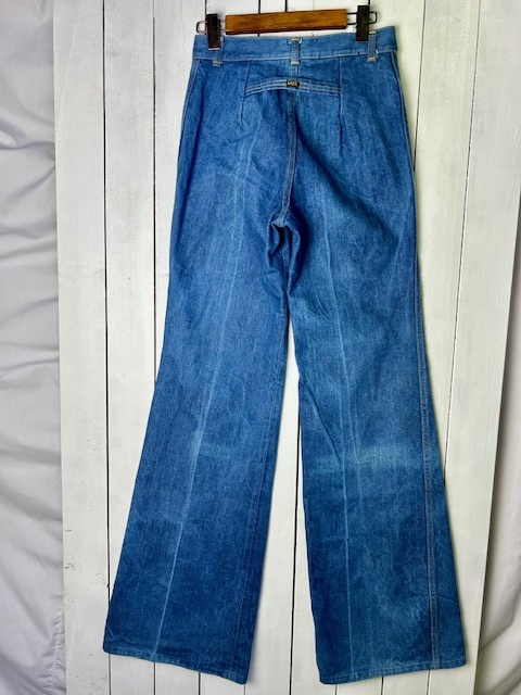 EURO 70s ベルギー製 Lee ベルボトム フレアデニムパンツ 29 EURO 70s ベルギー製 Lee ベルボトム フレアデニムパンツ 29