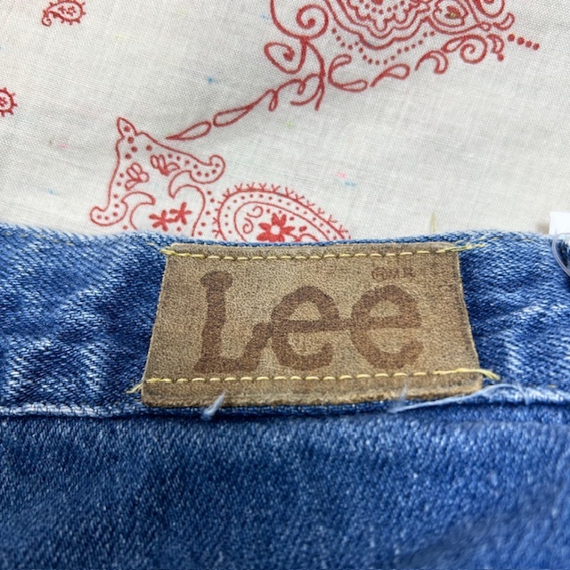 USA古着 80s USA製 Lee タック入りワイドテーパード デニム USA古着 80s USA製 Lee タック入りワイドテーパード デニム
