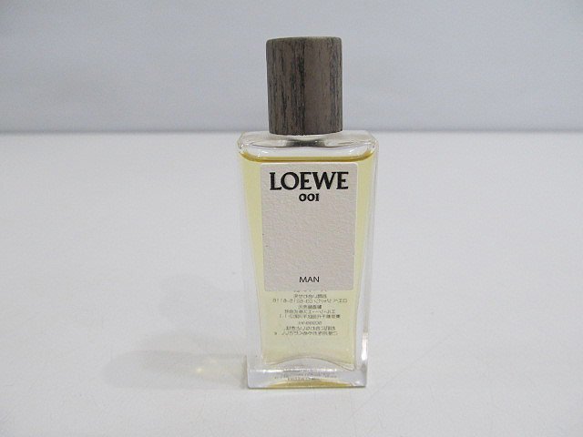 １円 ロエベ LOEWE  香水 001 MAN  オーデパルファム 7ml  の画像2