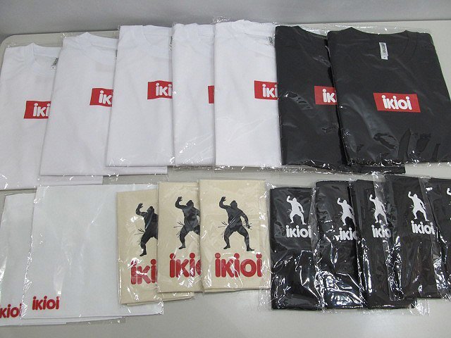 １円　 ikioi 　Tシャツ　エコバッグ　タオルハンカチ　まとめて