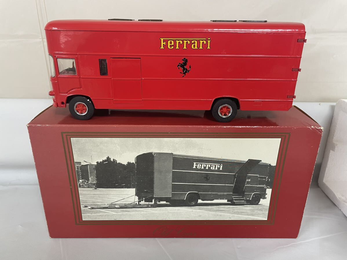 Old Car's 1/43 FERRARI フェラーリ　トランスポーター　ミニカー チームトランスポート 激レア品　未使用品　稀少品　絶版　レア_画像2