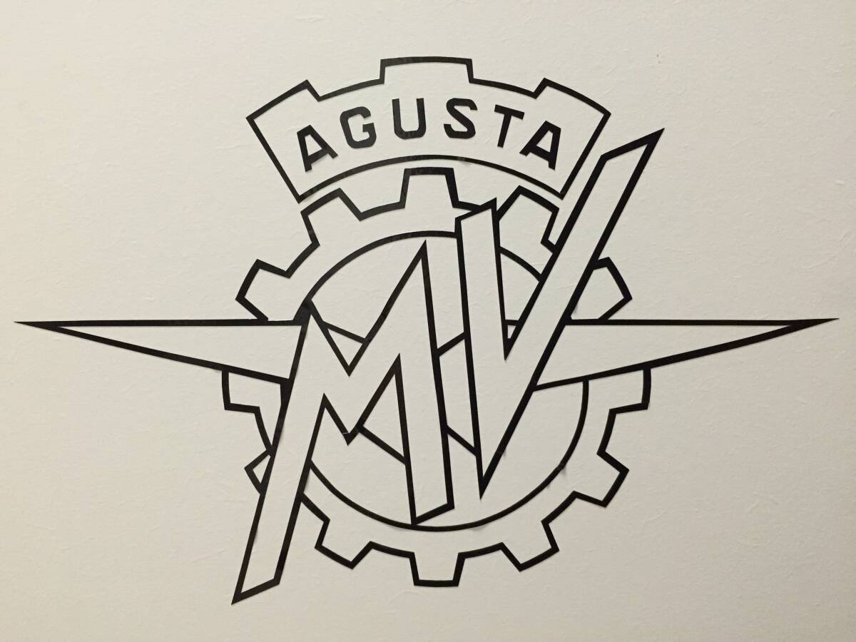MV AGUSTA マーク ステッカー サイドカウル用  アグスタF3の画像1