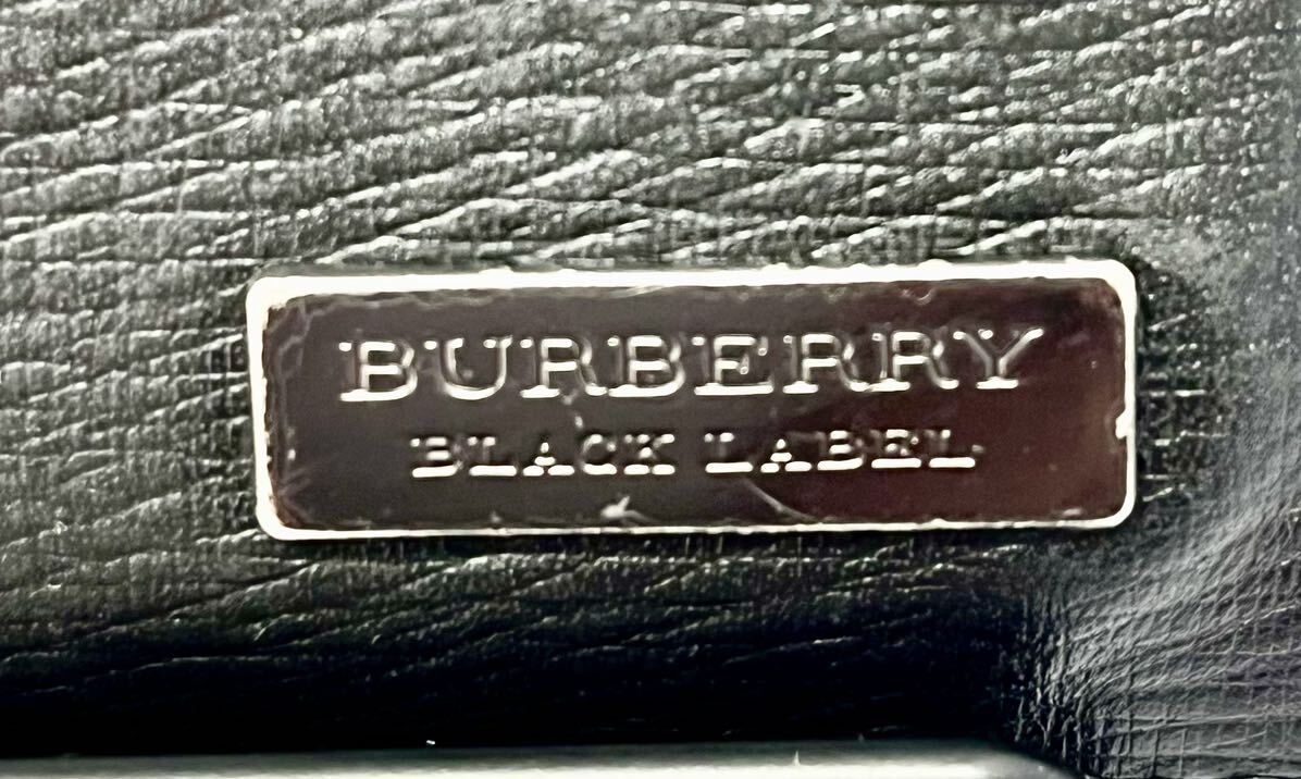 BURBERRY バーバリーBLACK LABELブラックレーベル二つ折り財布