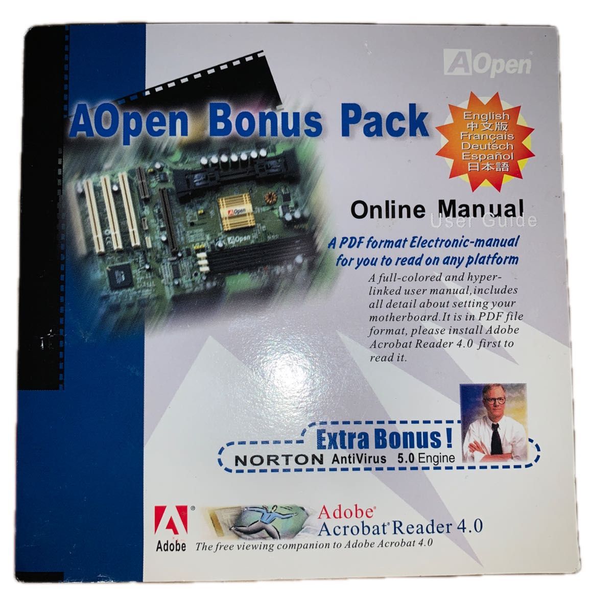 AOpen Bonus Pack CD-ROM
