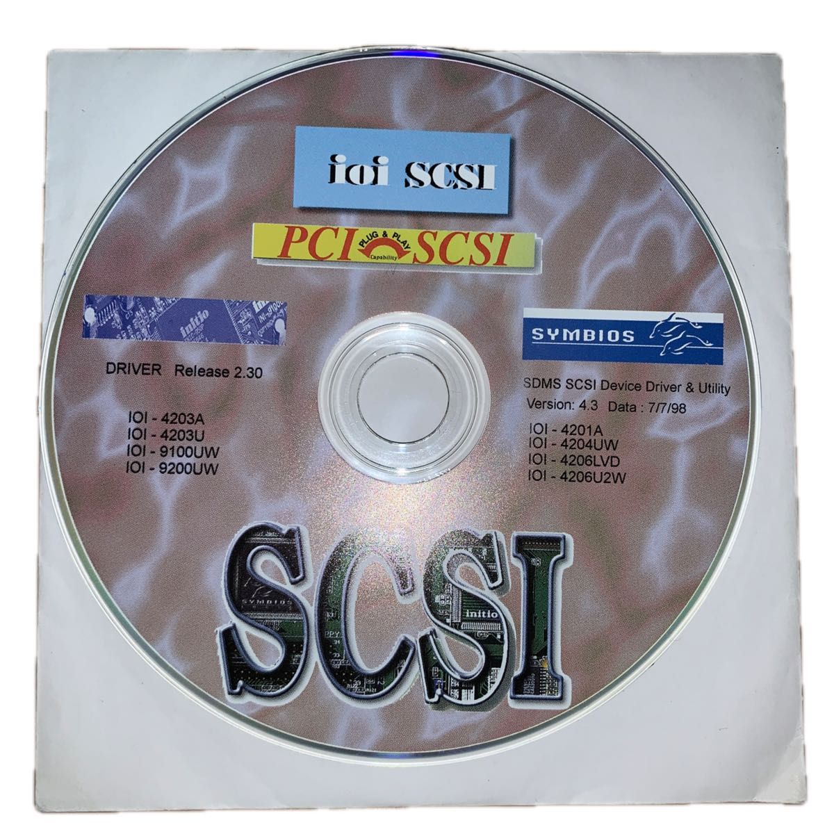 ioi  SCSI DRIVER CD-ROM