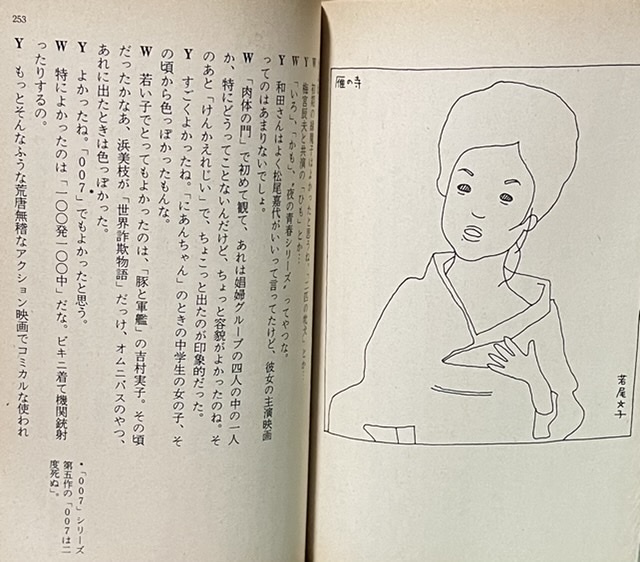 即決！和田誠/山田宏一『たかが映画じゃないか』文春文庫　1985年初版　映画とは観る楽しみ・語る楽しみが表裏一体♪♪【絶版文庫】_画像7