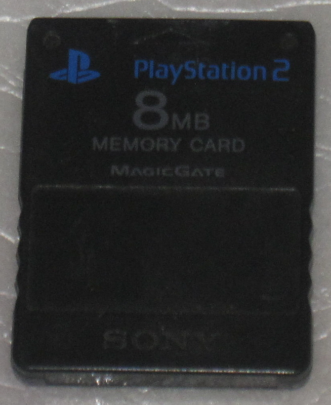 A PlayStation2 8MBメモリーカード8個とリモコン用2個の画像2