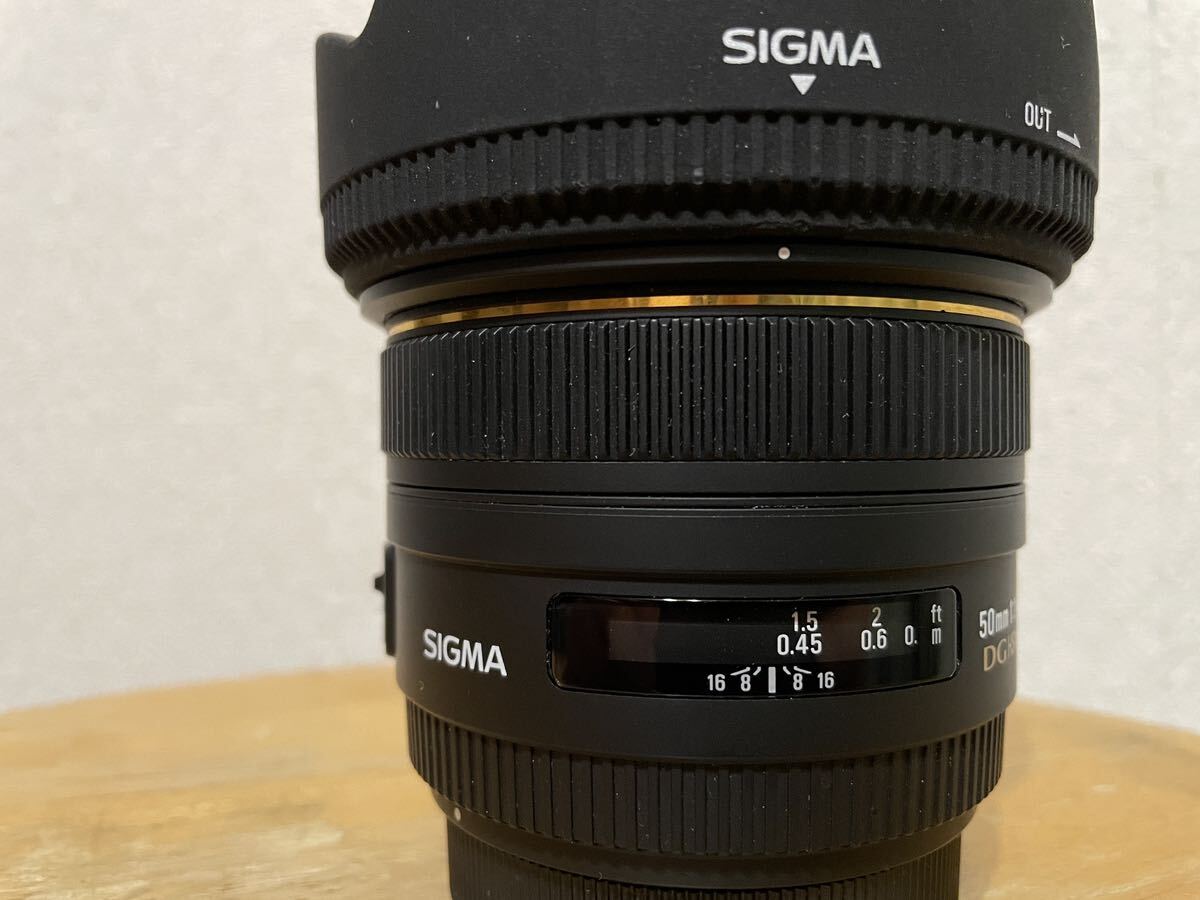 シグマ(Sigma) SIGMA 単焦点標準レンズ 50mm F1.4 EX DG HSM キヤノン用 フルサイズ対応の画像4