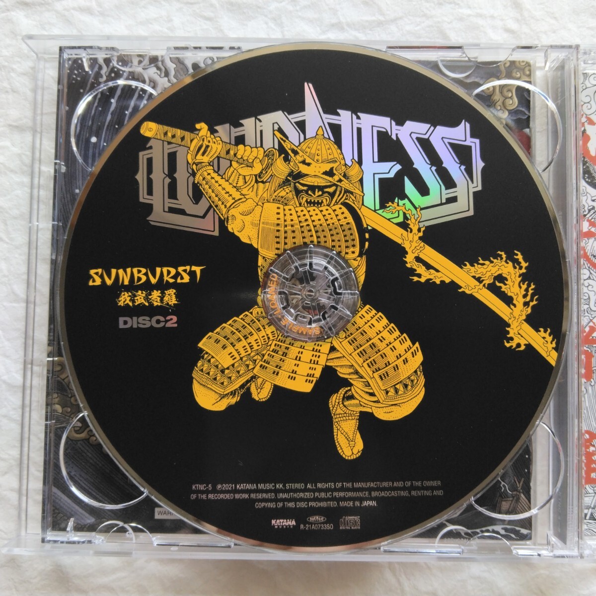 LOUDNESS / SUNBURST～我武者羅 ＜2CD＞ 国内盤帯付きの画像5