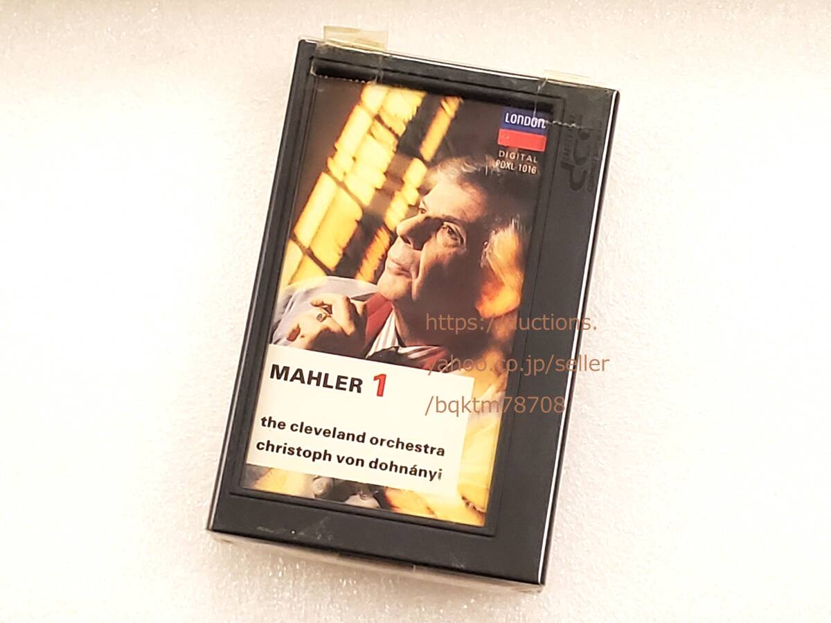 DCC音楽テープ MAHLER 1 the cleveland orchestra Christoph von Dohnnyiの画像1