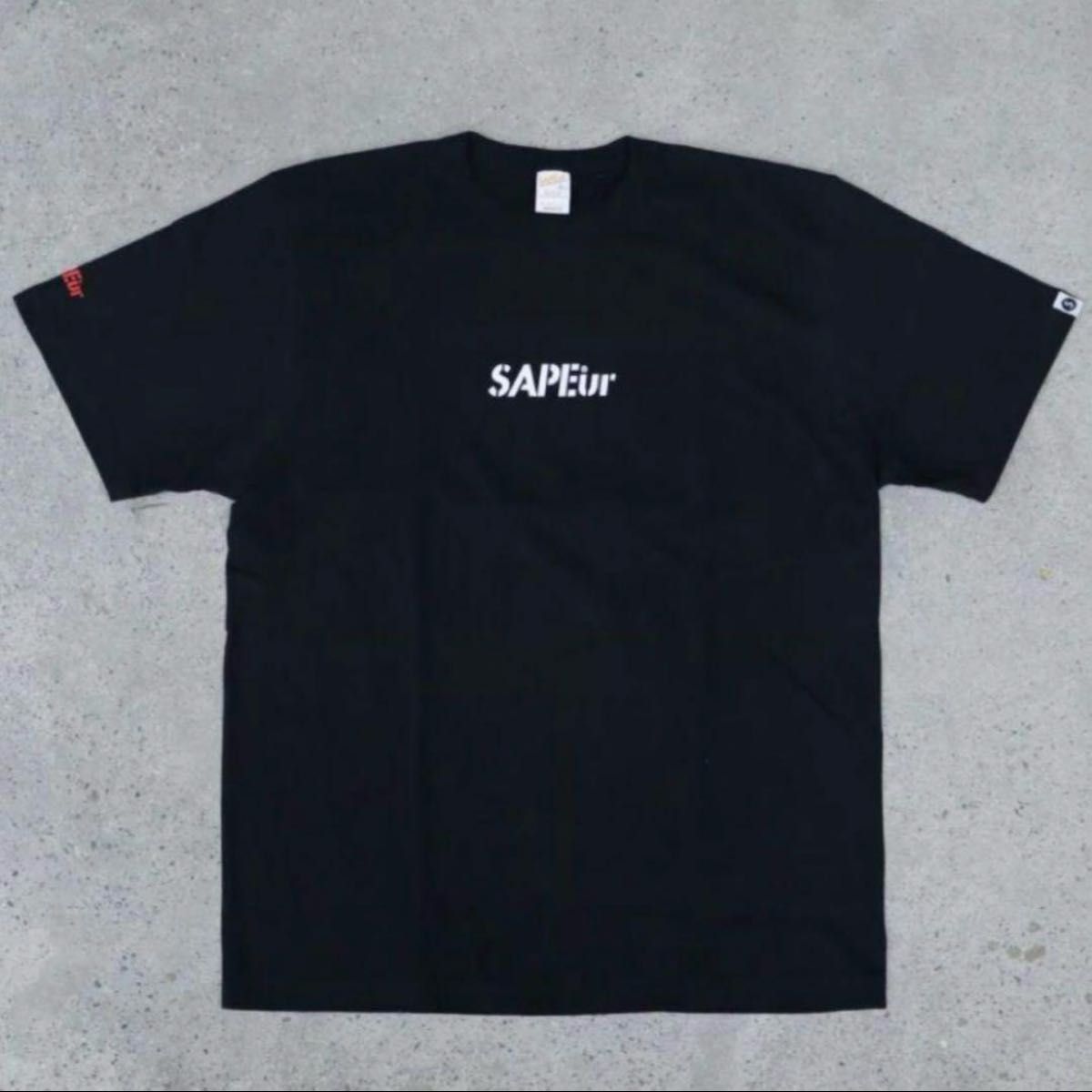 SAPEur サプール ロッドマン ブラック Tシャツ XL POPUP 名古屋