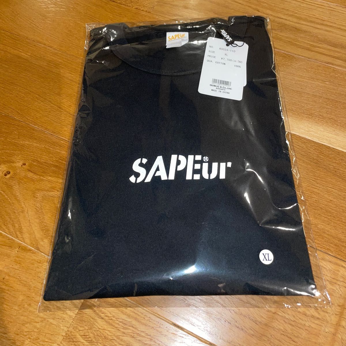 SAPEur サプール ロッドマン ブラック Tシャツ XL POPUP 名古屋