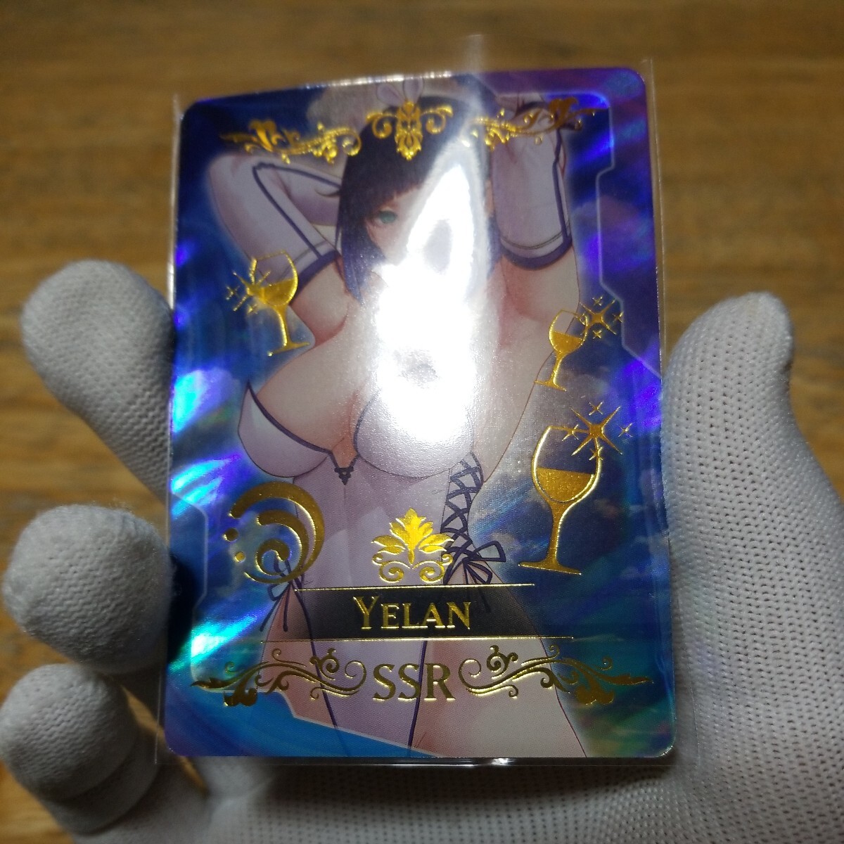【新品未使用】ACGカード 海外製 セクシーカード 原神 イェラン 夜蘭 ファンカード 美少女035_画像4