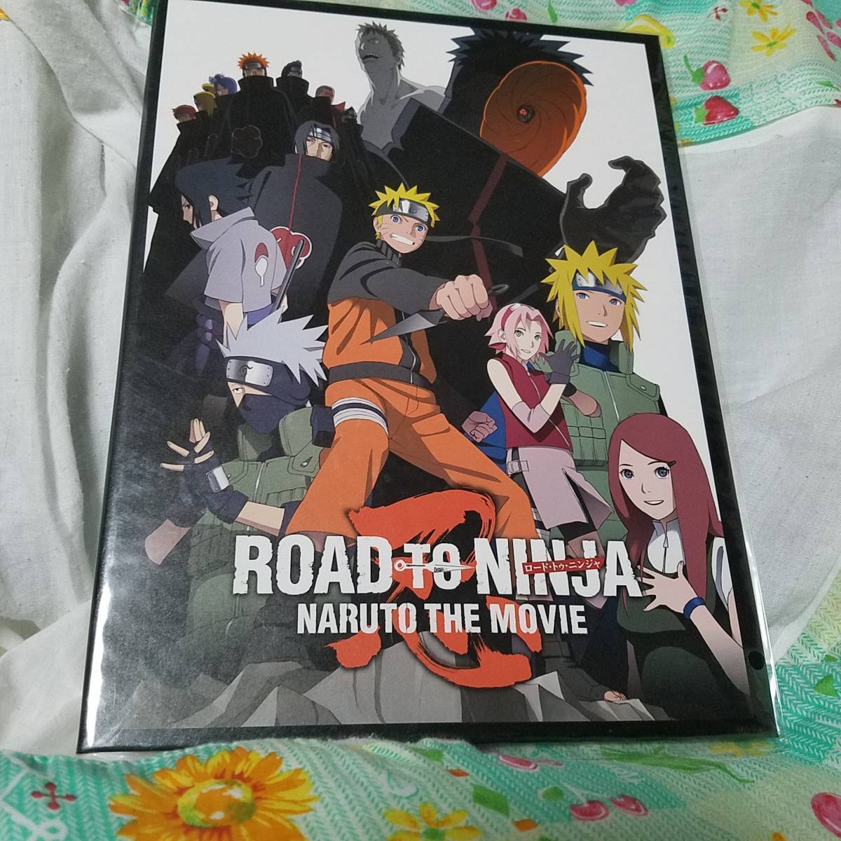 即決　NARUTO　切手ホルダー　ROAD TO NINJA　うずまきナルト　サスケ　春野サクラ　カカシ　イタチ　デイダラ　サソリ　マダラ　限定_画像1