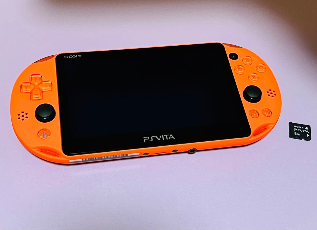 PlayStationVita（PCH-2000シリーズ） psvita ネオンオレンジ