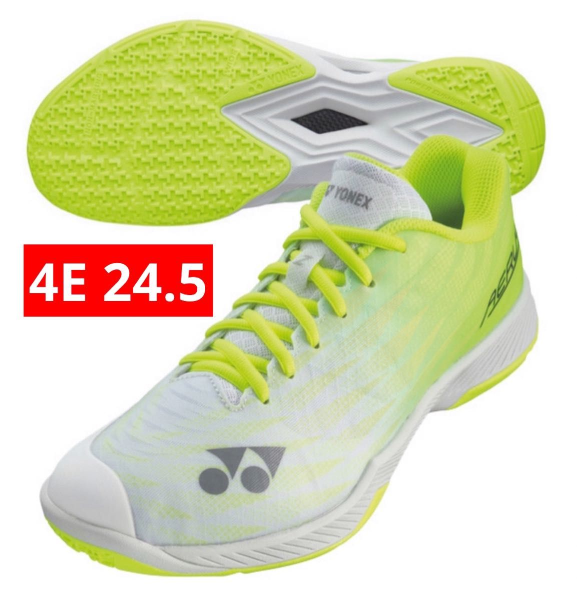 YONEX '24 バドミントン シューズ 最軽量モデル(4E wide)