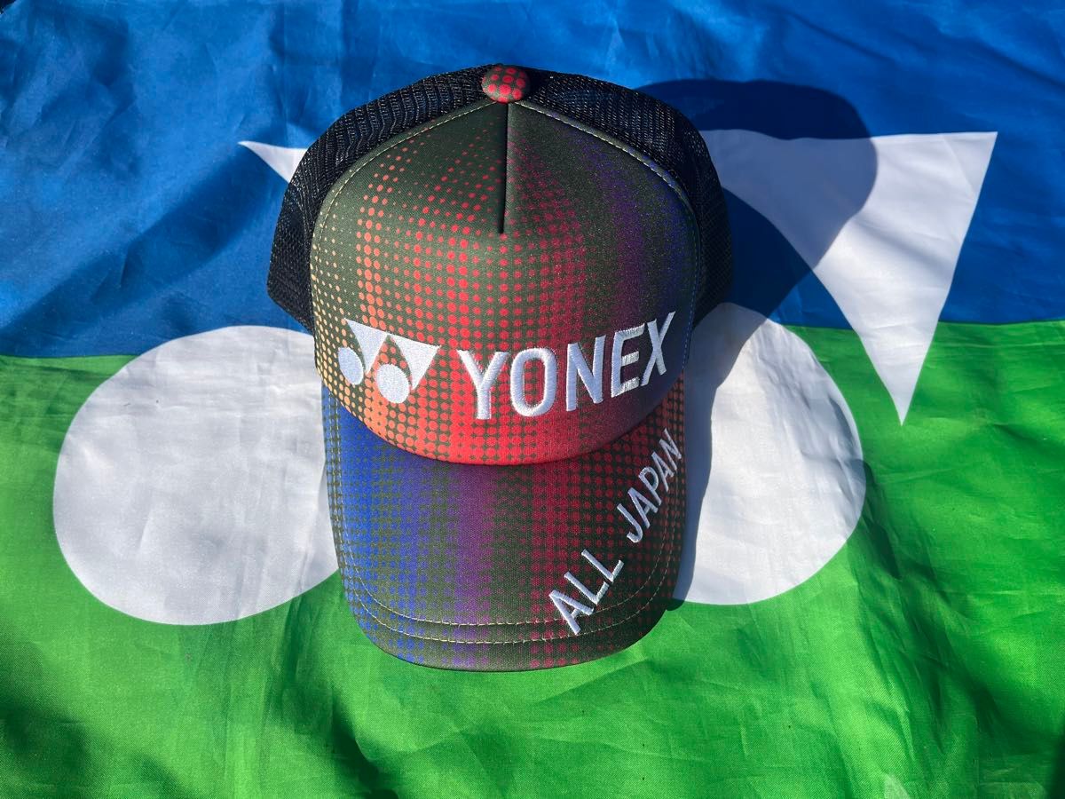 YONEX 全国大会記念 カタログ未掲載限定　　　　　　　　　　　　ALL JAPAN メッシュキャップ(UNI)