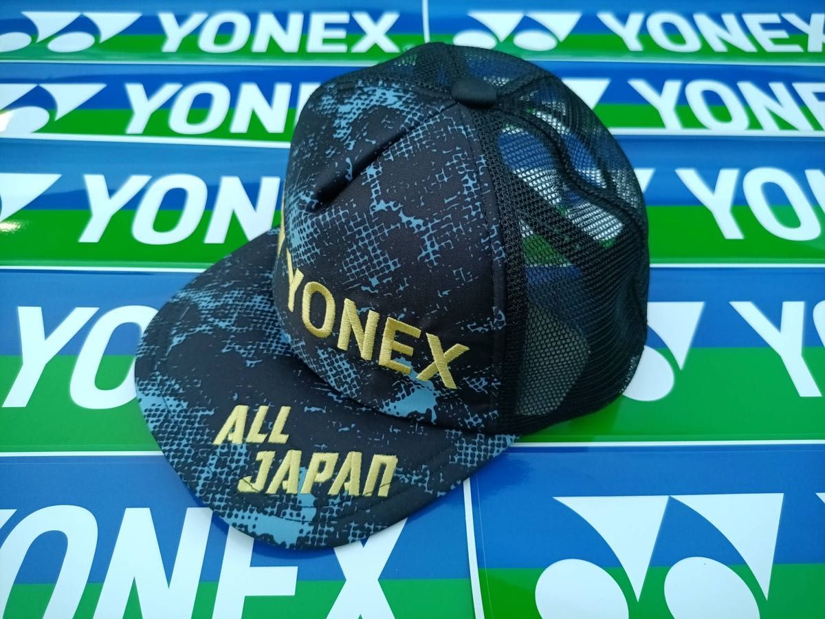 YONEX '24年 カタログ未掲載限定 ALL JAPAN メッシュキャップ(UNI)