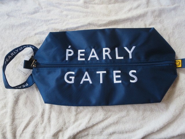  полная распродажа товар новый товар Pearly Gates сумка для обуви темно-синий серия идентификация с биркой 
