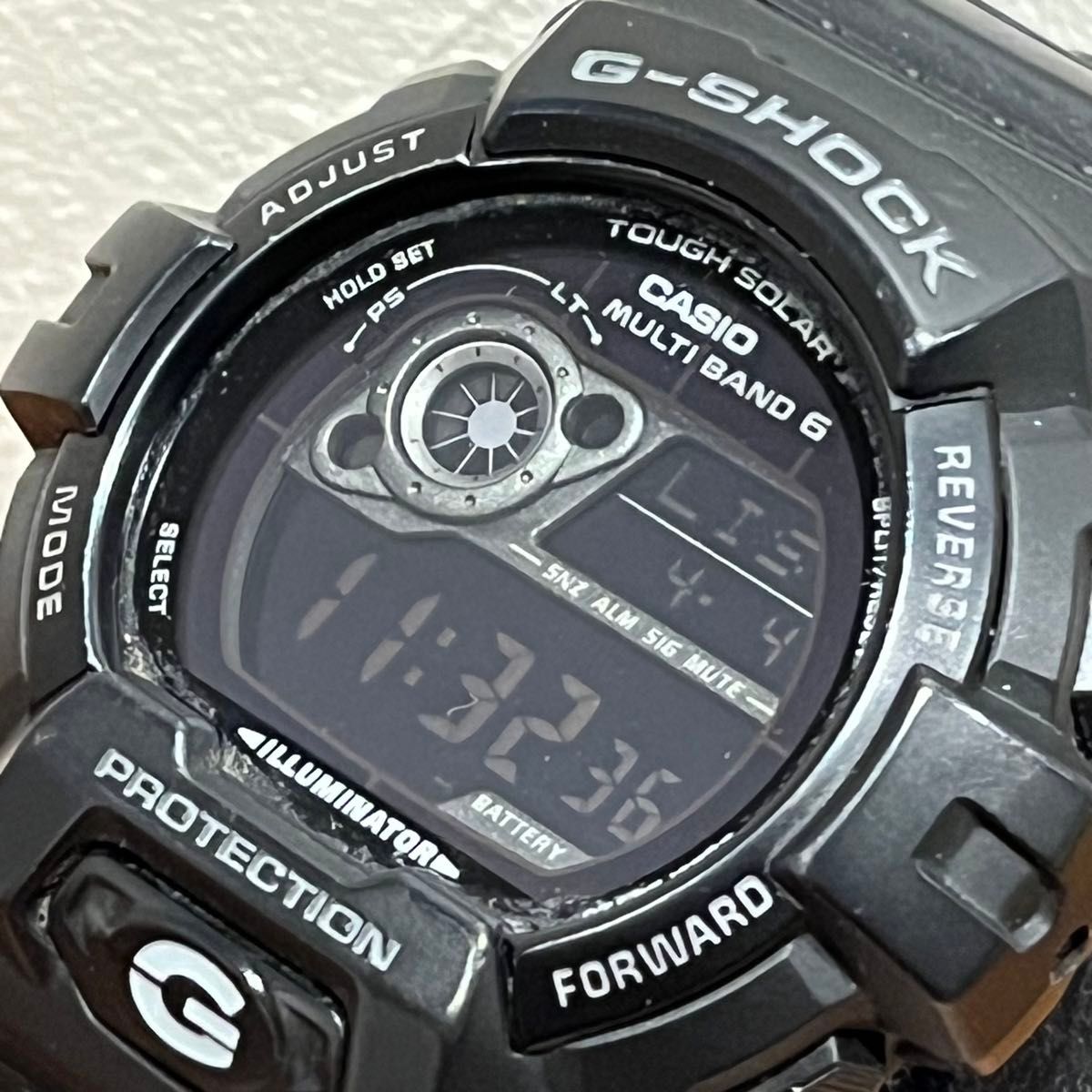 カシオ CASIO G-SHOCK GW-8900A 電波ソーラー 腕時計　ブラック　稼働品