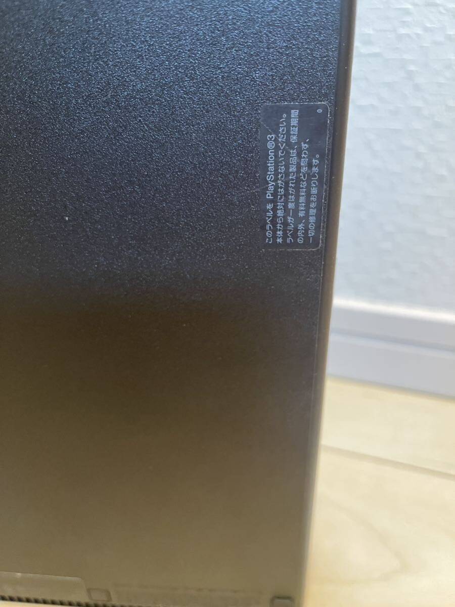 1円から 即決 PS3 本体 ブラック（CECH-4000B 250GB)本体 箱 ジャンク品の画像5