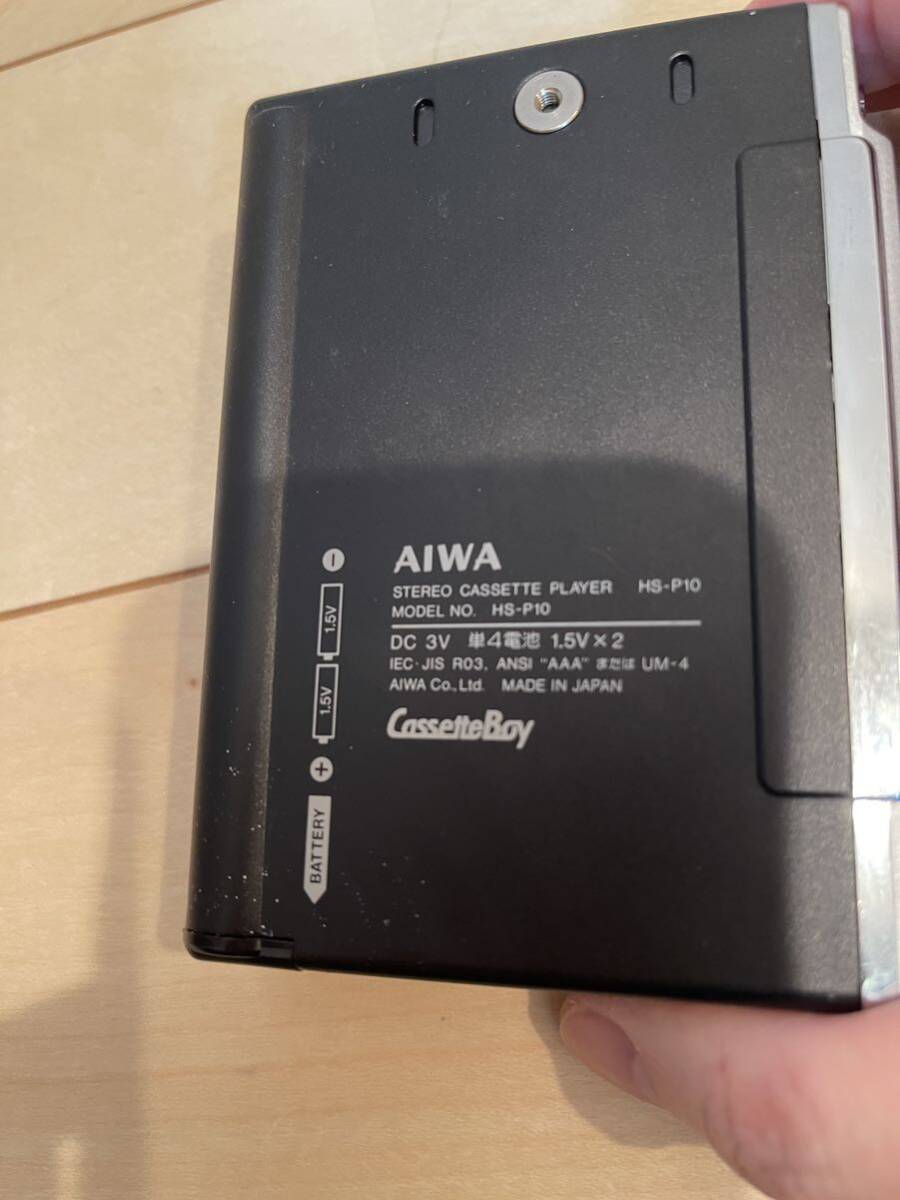 AIWA アイワ CassettoBoy カセットボーイ　ウォークマン WALKMAN カセットプレーヤー HS-P10 ジャンク