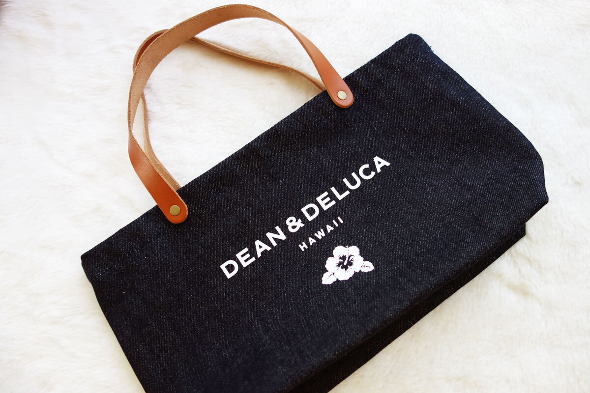 DEAN＆DELUCA ディーン＆デルーカ　ハワイ限定レザーハンドルトートバッグ_画像2