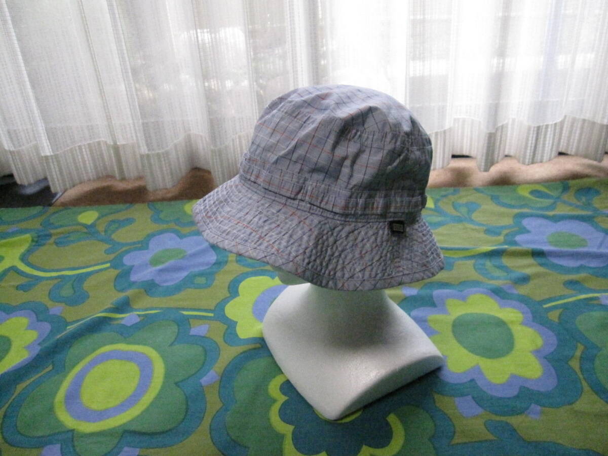 春夏物 AIGLE エーグル 帽子 キャップ 日本製 サイズL/実寸57.5cm 綿47 ポリエステル53 USEDキレイ キャンプ アウトドア_画像1