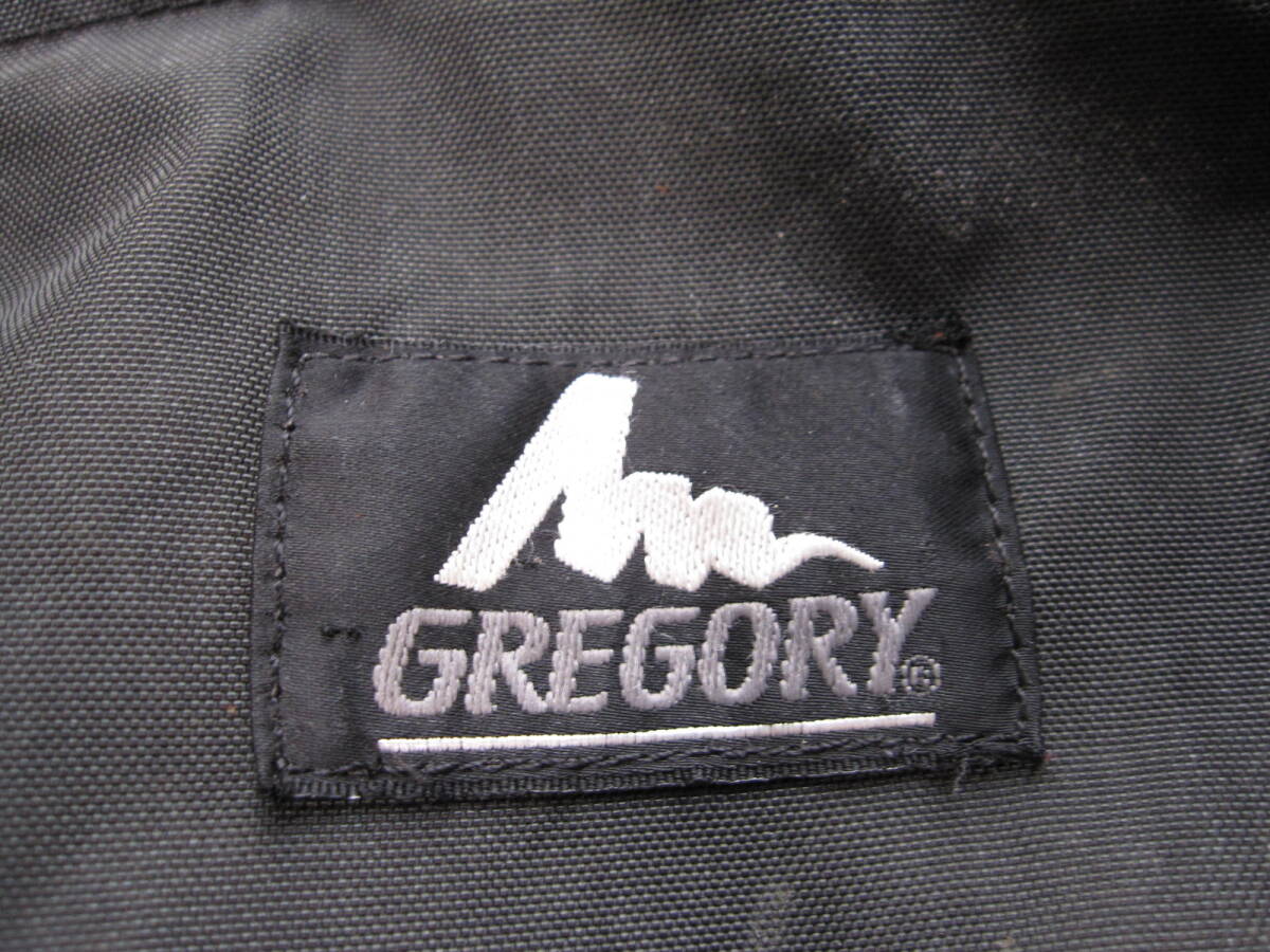 旧タグ USA製 GREGORY グレゴリー ウエストバッグ ブラック サイズS 斜め掛けできます USED アメリカ製 キャンプ アウトドア_画像2