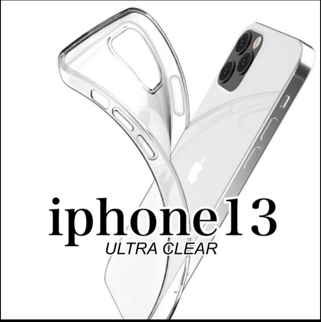 iPhone13 スマホケース　ソフトケース　クリアケース　透明ケース　シンプル　ソフトケース　PTU お買い得