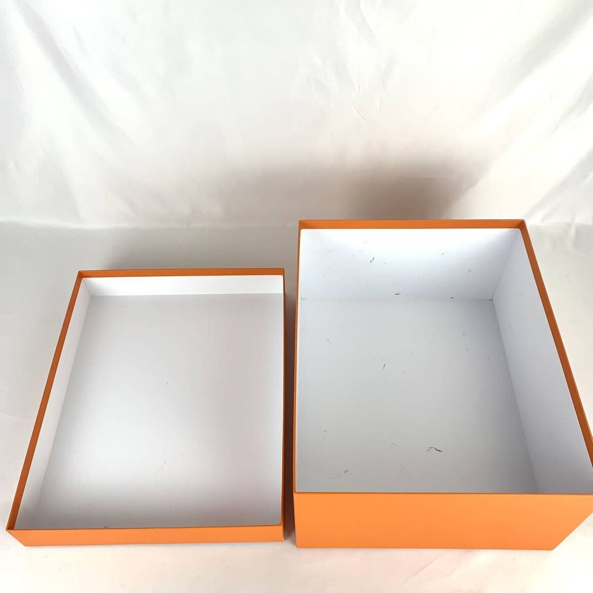 HERMES エルメス 空箱 1313 31×39×18 BOX バーキン30 エルメス ボックス 空き箱 オレンジ 化粧箱 バーキン 保存箱の画像5