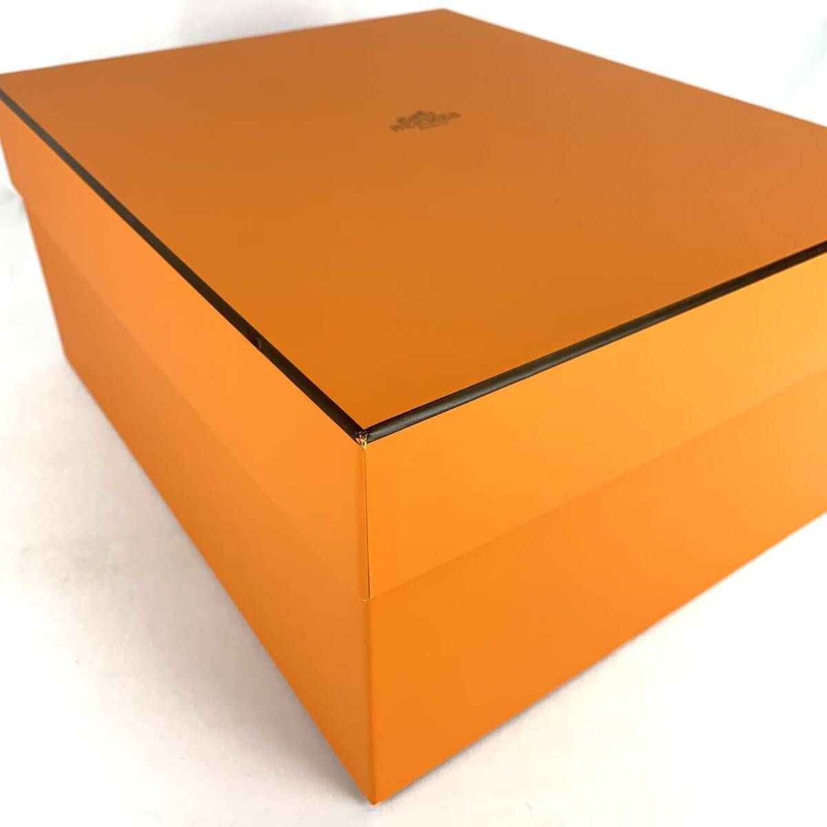 HERMES エルメス 空箱 1313 31×39×18 BOX バーキン30 エルメス ボックス 空き箱 オレンジ 化粧箱 バーキン 保存箱の画像4