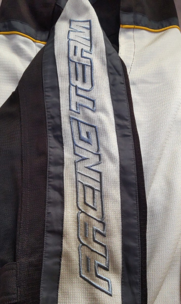RSタイチ メッシュジャケット中古品 ブラッククリーム サイズXOの画像5