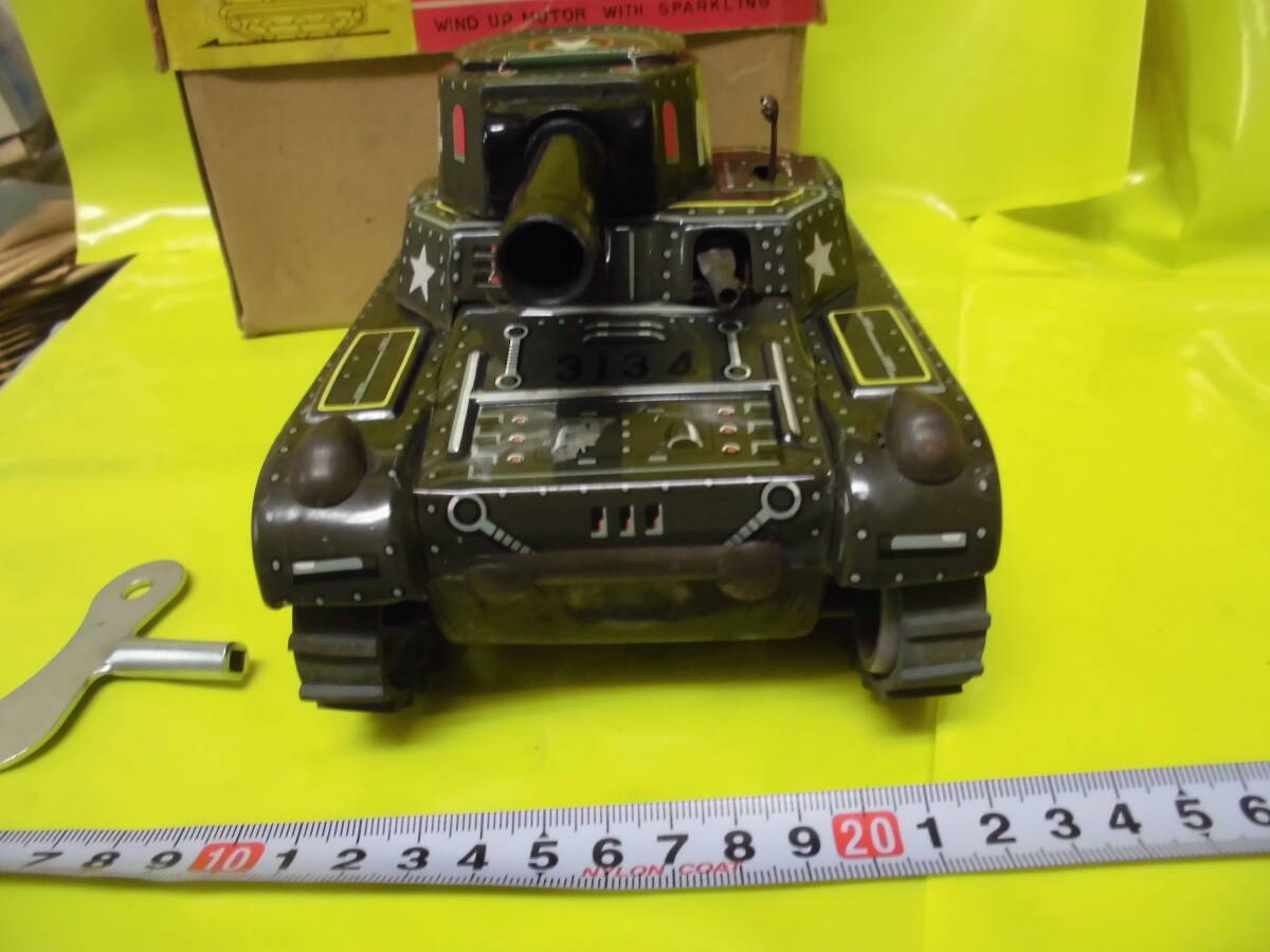 当時物 増田屋 Mー34 ブリキの戦車・タンク 日本製の画像2