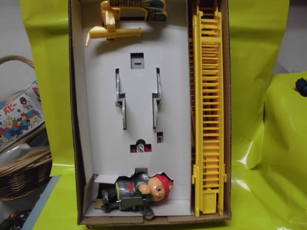 GOGO　スタコラマン　FIRE MAN　１２３センチ　松下電池工業コマーシャル　トープレ　日本製