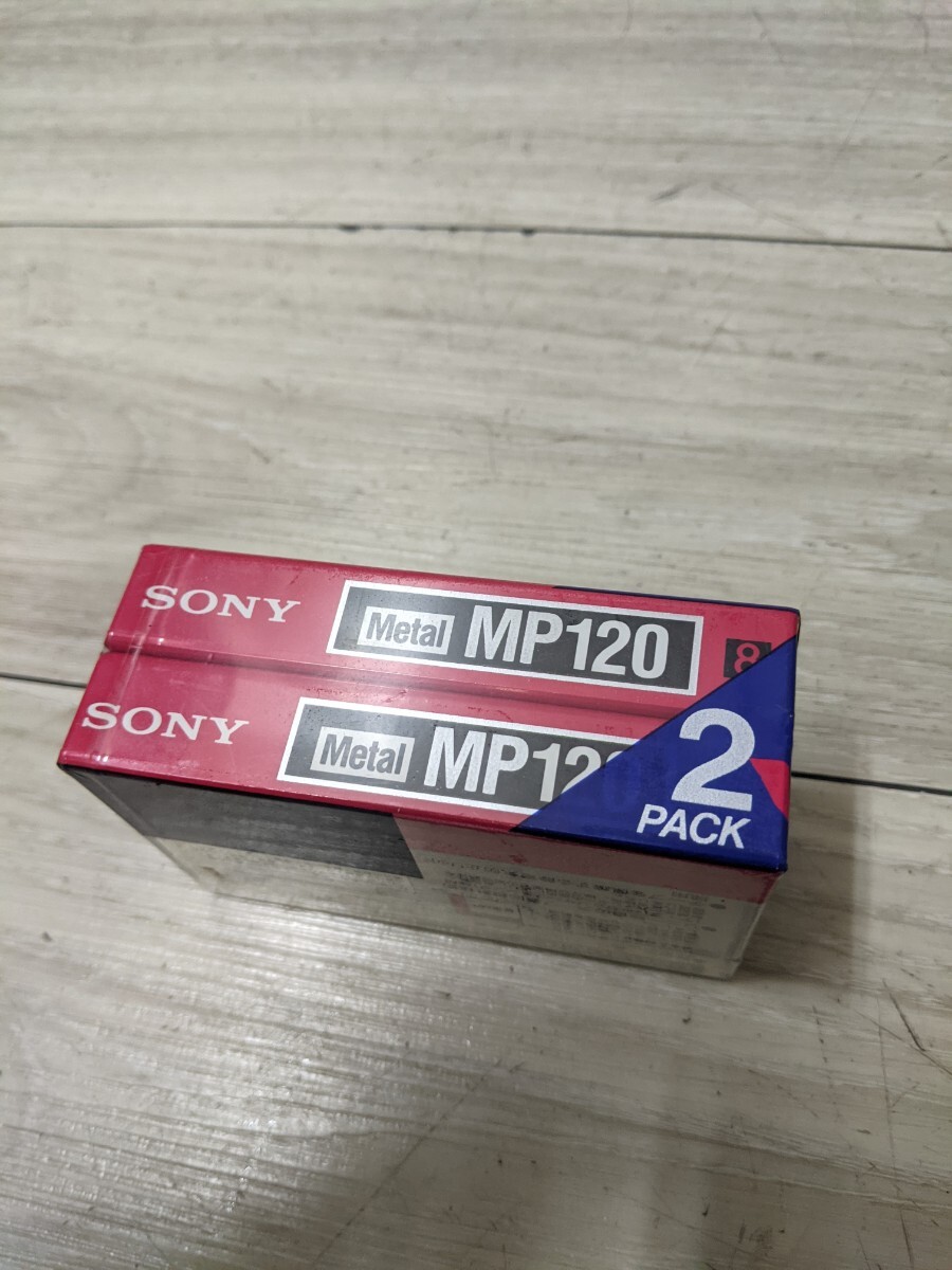  unused Sony VIDEO 8mm videotape metal tape 2P6-120MP 2 ps 