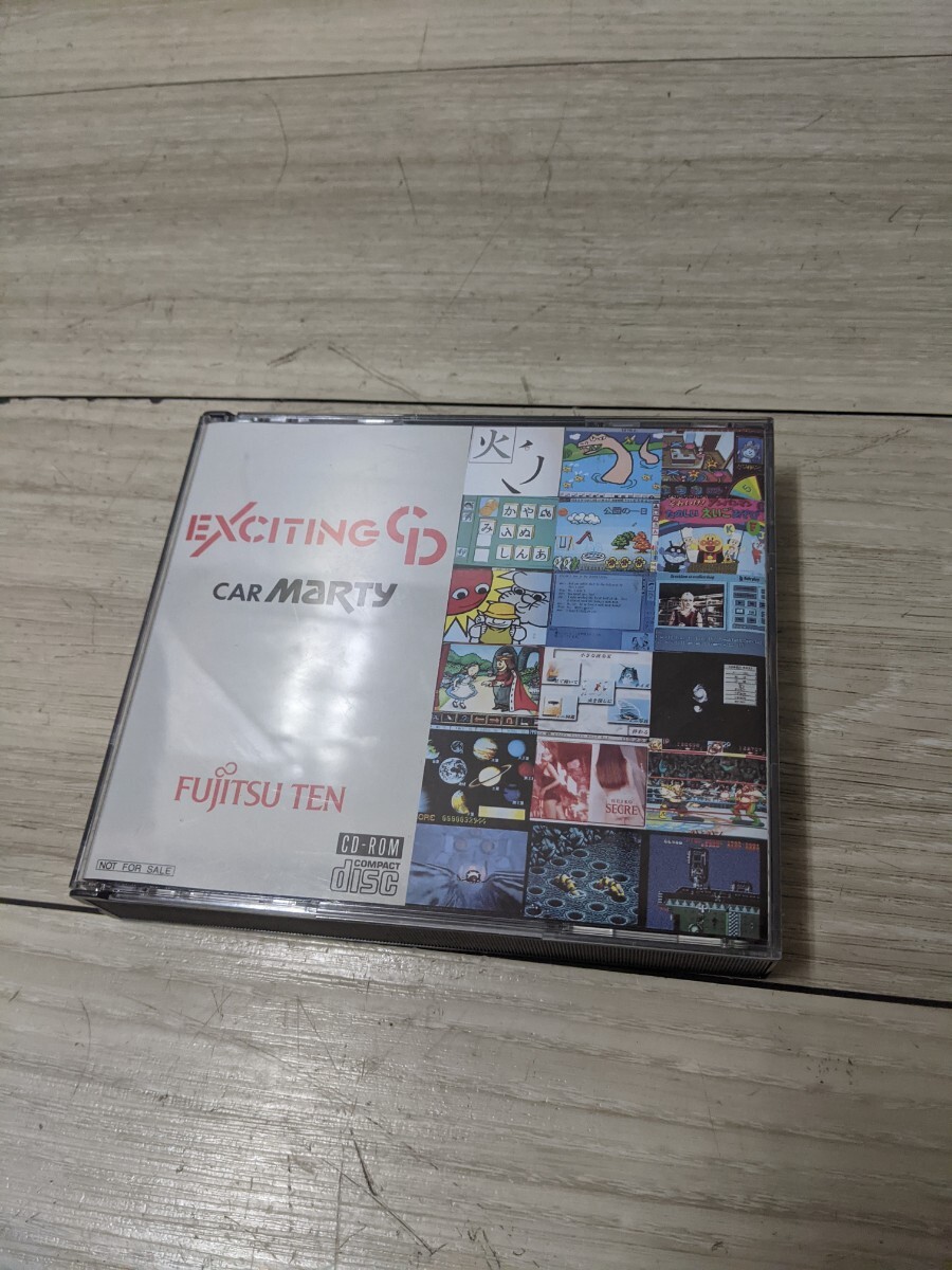 レアFM TOWNSソフト 非売品 CAR MARTY店頭デモCD EXCITING CDの画像7