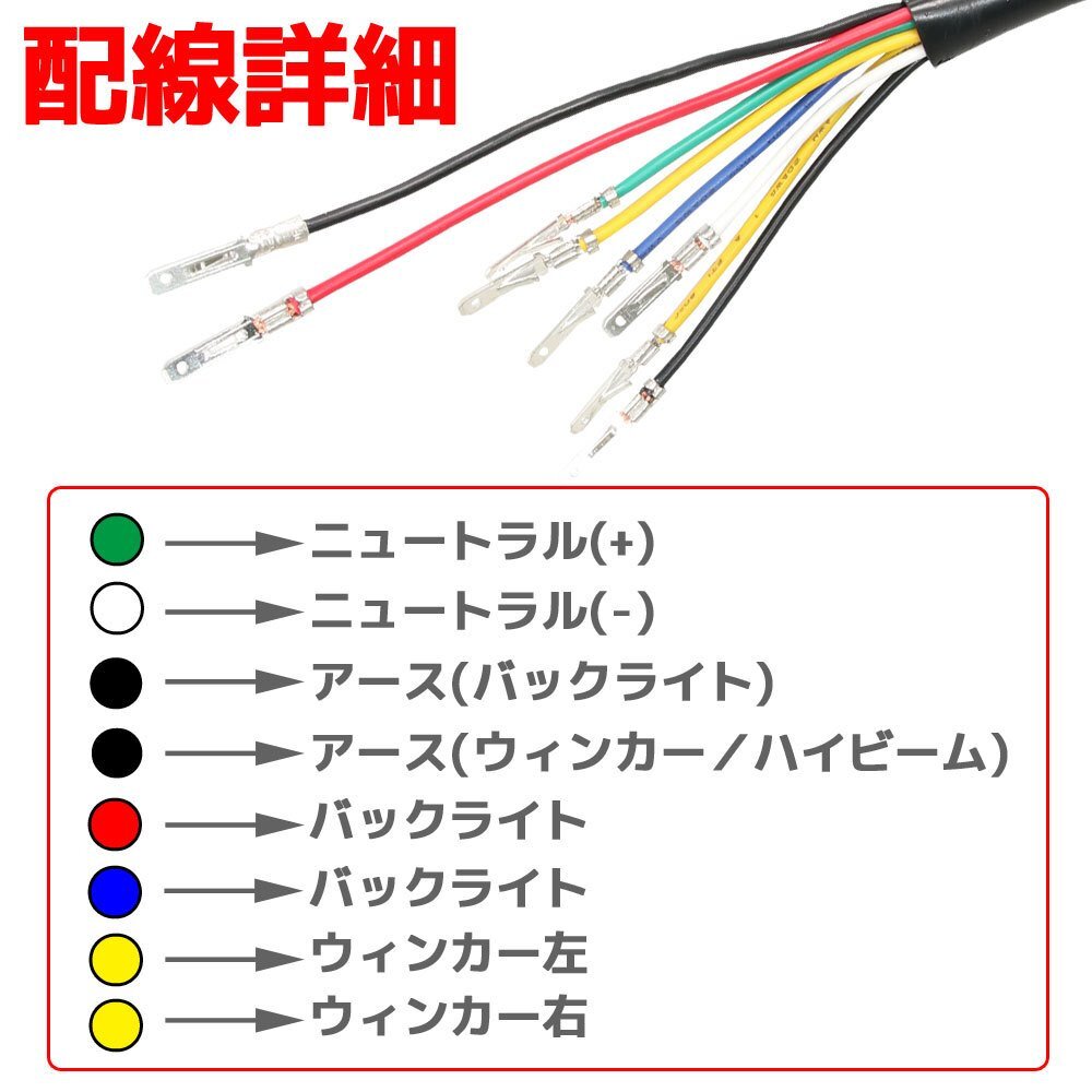 汎用 バイク 機械式 スピードメーター 60mm 160km/h ステー・LEDバックライト付 ベンリィ GB250クラブマン FTR PS250 FTR223 CL400の画像3