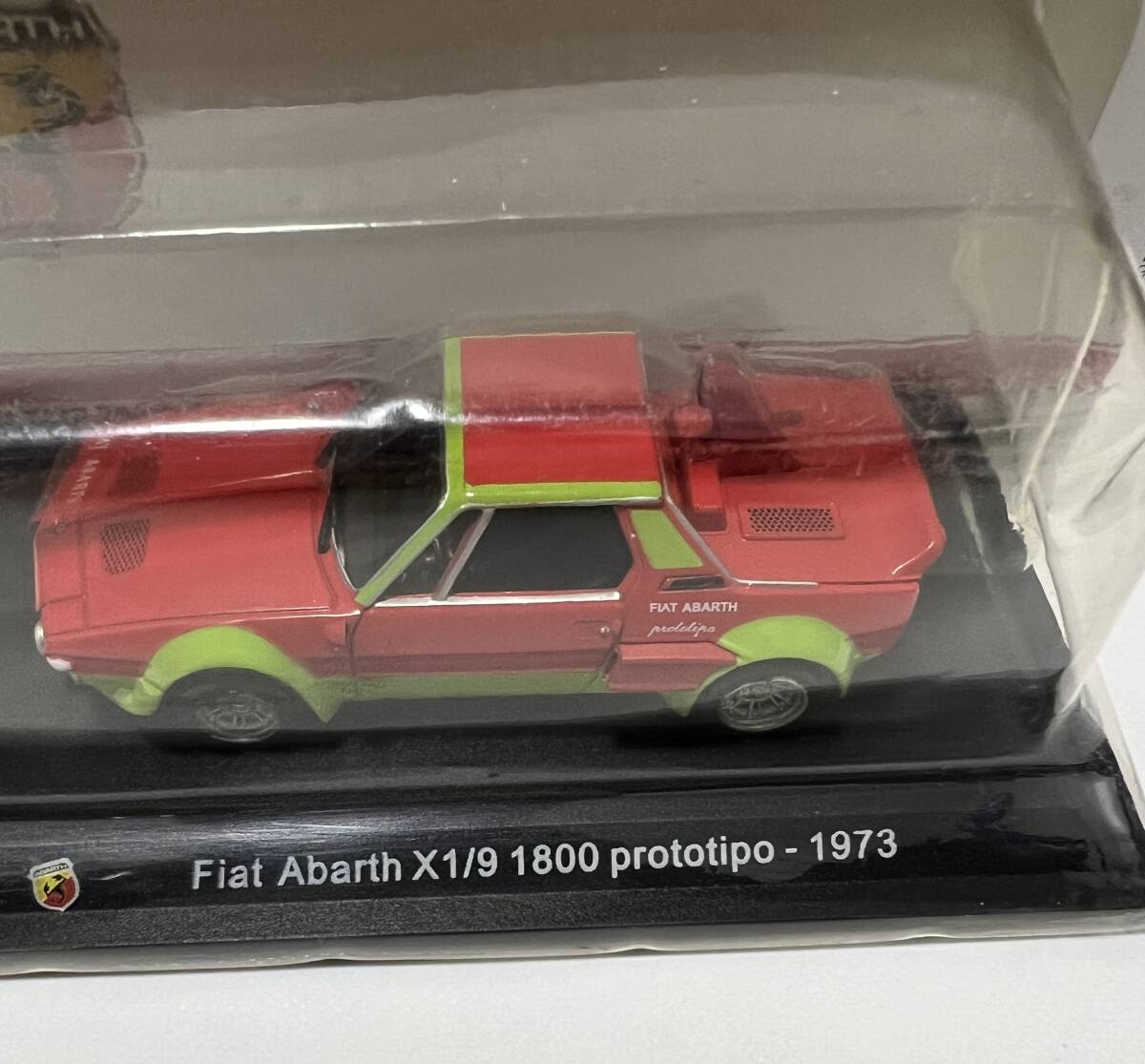 未開封品 アシェット 1/43 Fiat Abarth X1/9 1800 prototipo 1973_画像5