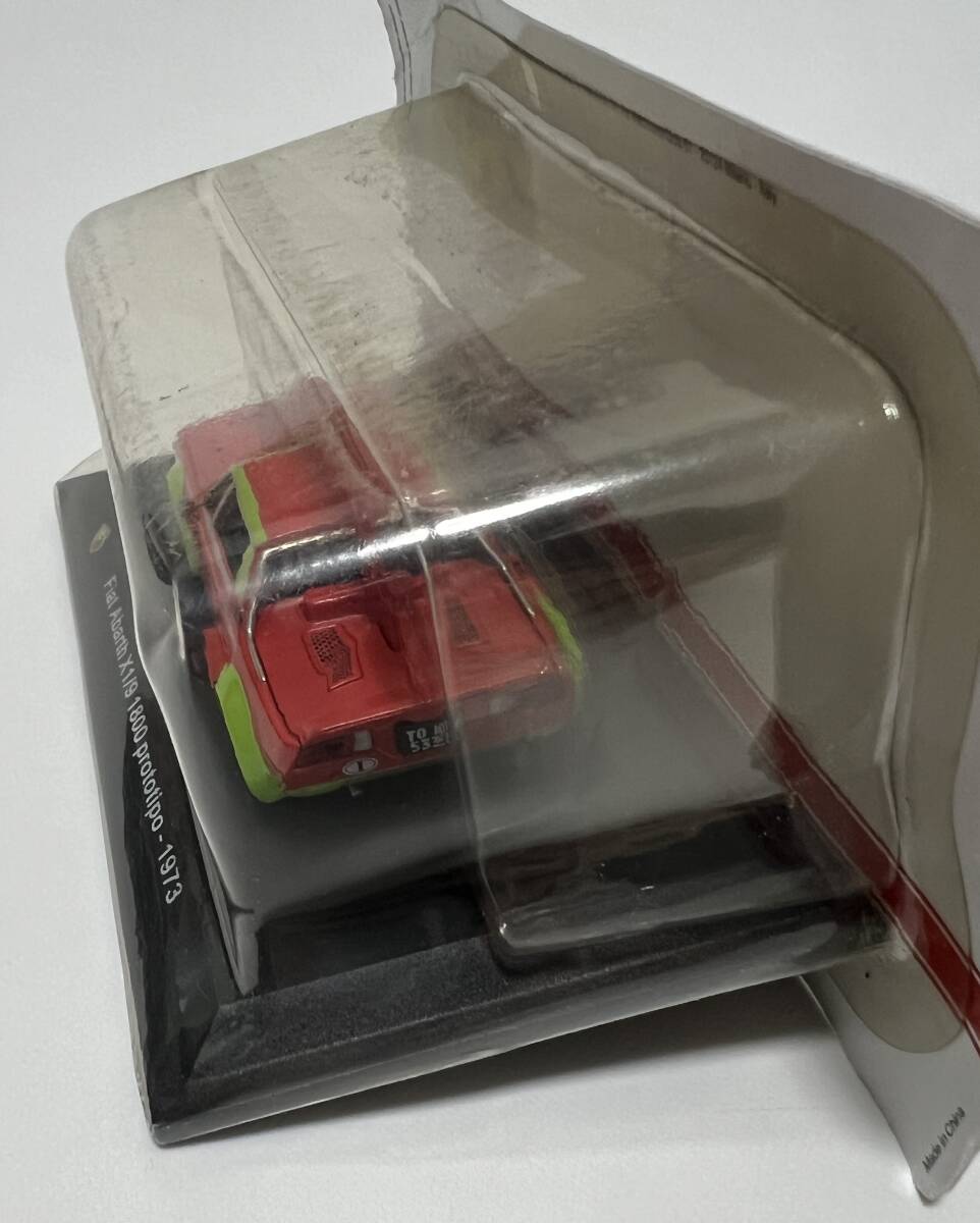 未開封品 アシェット 1/43 Fiat Abarth X1/9 1800 prototipo 1973_画像4